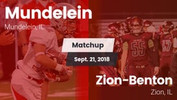 Matchup: Mundelein vs. Zion-Benton  2018