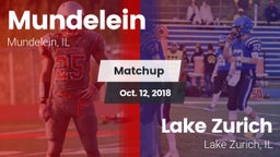 Matchup: Mundelein vs. Lake Zurich  2018