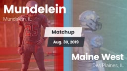 Matchup: Mundelein vs. Maine West  2019