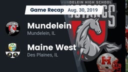 Recap: Mundelein  vs. Maine West  2019