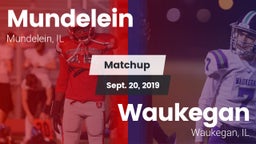 Matchup: Mundelein vs. Waukegan  2019