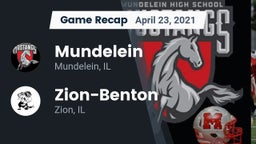 Recap: Mundelein  vs. Zion-Benton  2021