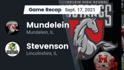 Recap: Mundelein  vs. Stevenson  2021