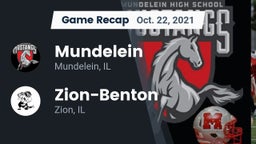 Recap: Mundelein  vs. Zion-Benton  2021