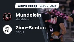 Recap: Mundelein  vs. Zion-Benton  2022