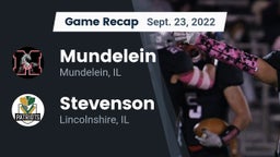 Recap: Mundelein  vs. Stevenson  2022
