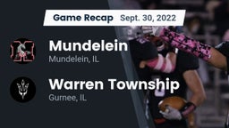 Recap: Mundelein  vs. Warren Township  2022
