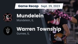 Recap: Mundelein  vs. Warren Township  2023