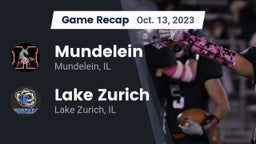 Recap: Mundelein  vs. Lake Zurich  2023