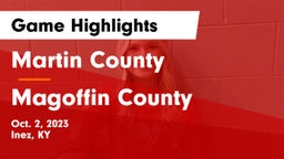 Martin County  vs Magoffin County Game Highlights - Oct. 2, 2023