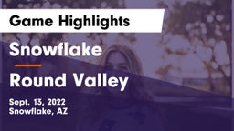 Snowflake  vs Round Valley  Game Highlights - Sept. 13, 2022