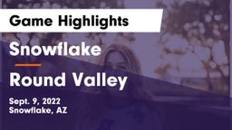 Snowflake  vs Round Valley  Game Highlights - Sept. 9, 2022
