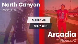 Matchup: North Canyon vs. Arcadia  2016