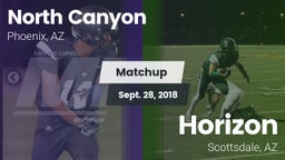 Matchup: North Canyon vs. Horizon  2018