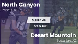 Matchup: North Canyon vs. Desert Mountain  2018