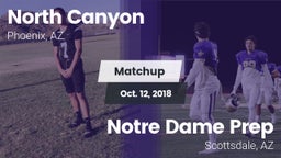 Matchup: North Canyon vs. Notre Dame Prep  2018