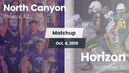 Matchup: North Canyon vs. Horizon  2019