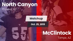 Matchup: North Canyon vs. McClintock  2019