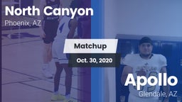 Matchup: North Canyon vs. Apollo  2020