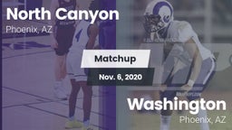 Matchup: North Canyon vs. Washington  2020