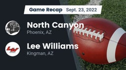 Recap: North Canyon  vs. Lee Williams  2022