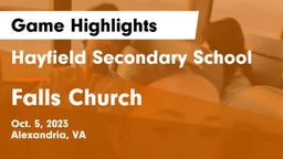 Hayfield Secondary School vs Falls Church  Game Highlights - Oct. 5, 2023