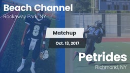 Matchup: Beach Channel vs. Petrides  2017