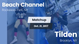 Matchup: Beach Channel vs. Tilden  2017