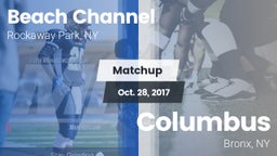 Matchup: Beach Channel vs. Columbus  2017