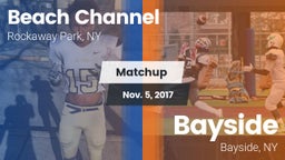Matchup: Beach Channel vs. Bayside  2017