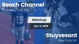 Matchup: Beach Channel vs. Stuyvesant  2019