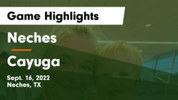 Neches  vs Cayuga  Game Highlights - Sept. 16, 2022