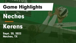 Neches  vs Kerens  Game Highlights - Sept. 20, 2022
