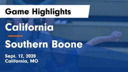 California  vs Southern Boone  Game Highlights - Sept. 12, 2020