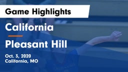 California  vs Pleasant Hill  Game Highlights - Oct. 3, 2020