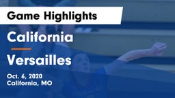California  vs Versailles  Game Highlights - Oct. 6, 2020
