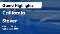 California  vs Stover   Game Highlights - Oct. 17, 2020