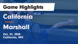 California  vs Marshall  Game Highlights - Oct. 22, 2020