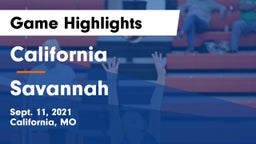 California  vs Savannah  Game Highlights - Sept. 11, 2021