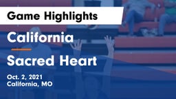 California  vs Sacred Heart  Game Highlights - Oct. 2, 2021