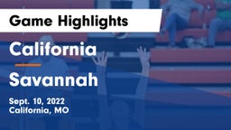 California  vs Savannah  Game Highlights - Sept. 10, 2022