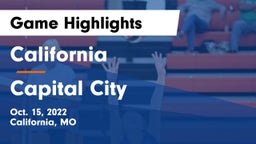 California  vs Capital City Game Highlights - Oct. 15, 2022