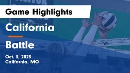 California  vs Battle  Game Highlights - Oct. 3, 2023