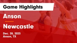 Anson  vs Newcastle  Game Highlights - Dec. 28, 2023