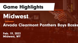 Midwest  vs Arvada Clearmont Panthers Boys Basketball Game Highlights - Feb. 19, 2022