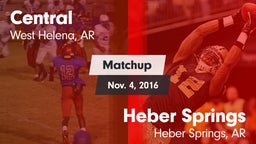 Matchup: Central vs. Heber Springs  2016