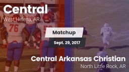 Matchup: Central vs. Central Arkansas Christian 2017