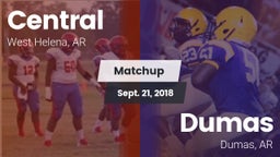 Matchup: Central vs. Dumas  2018