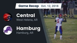 Recap: Central  vs. Hamburg  2018