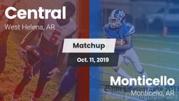 Matchup: Central vs. Monticello  2019